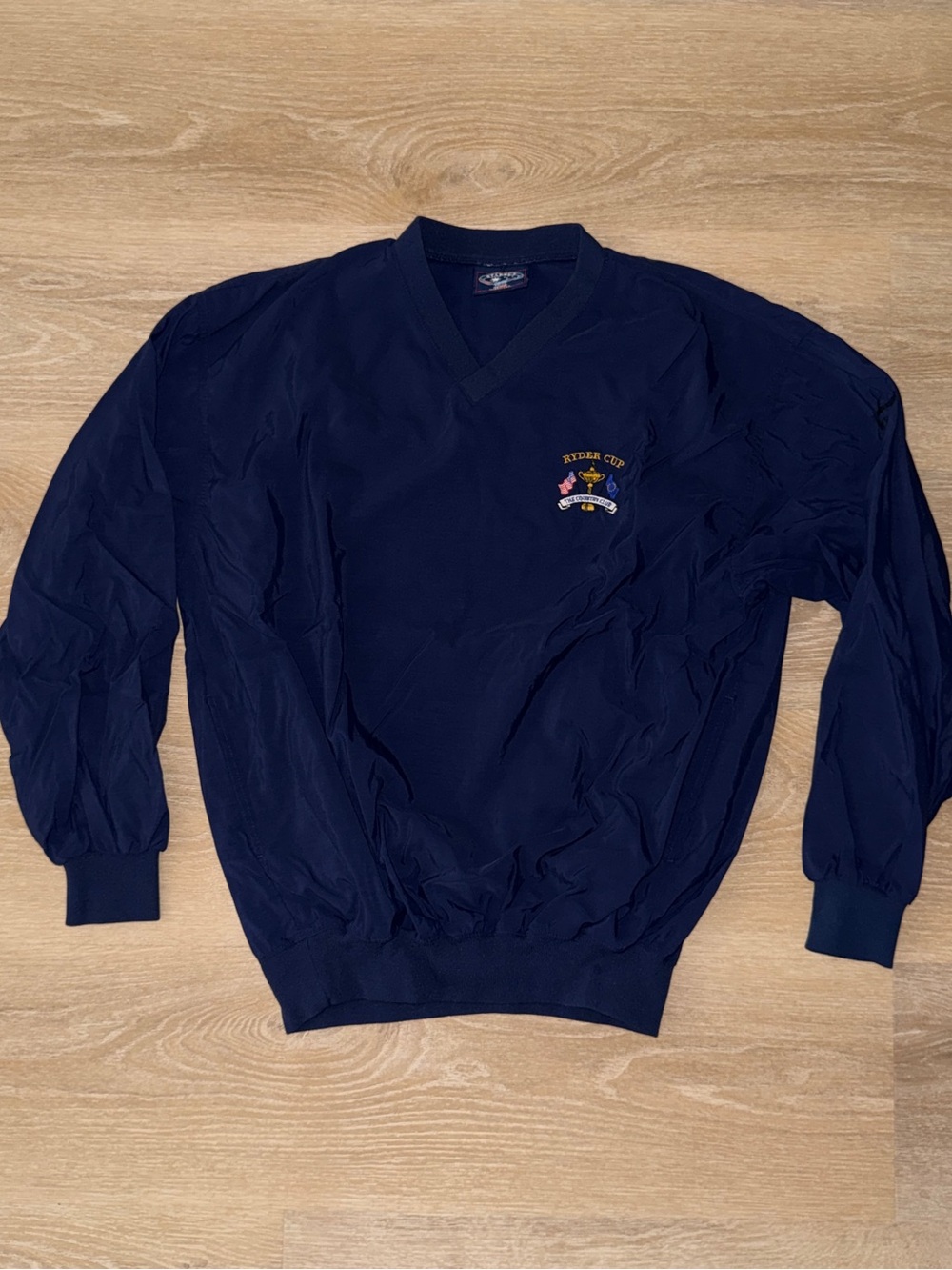 Vintage 1999 Ryder Cup at The Country Club Windbreaker Jacket